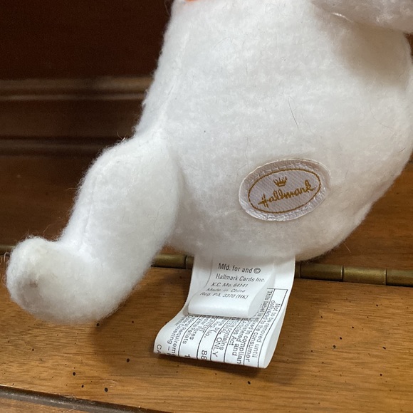 2 Hallmark Halloween "Stuffies" - Skeleton Bear and Happy Ghost - Picture 12 of 14